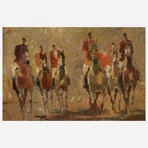 Ludwig Gschossmann, Fuchsjagdszene