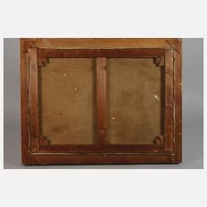 Jules Guérin, Wanderer vor dörflicher Abendkulisse