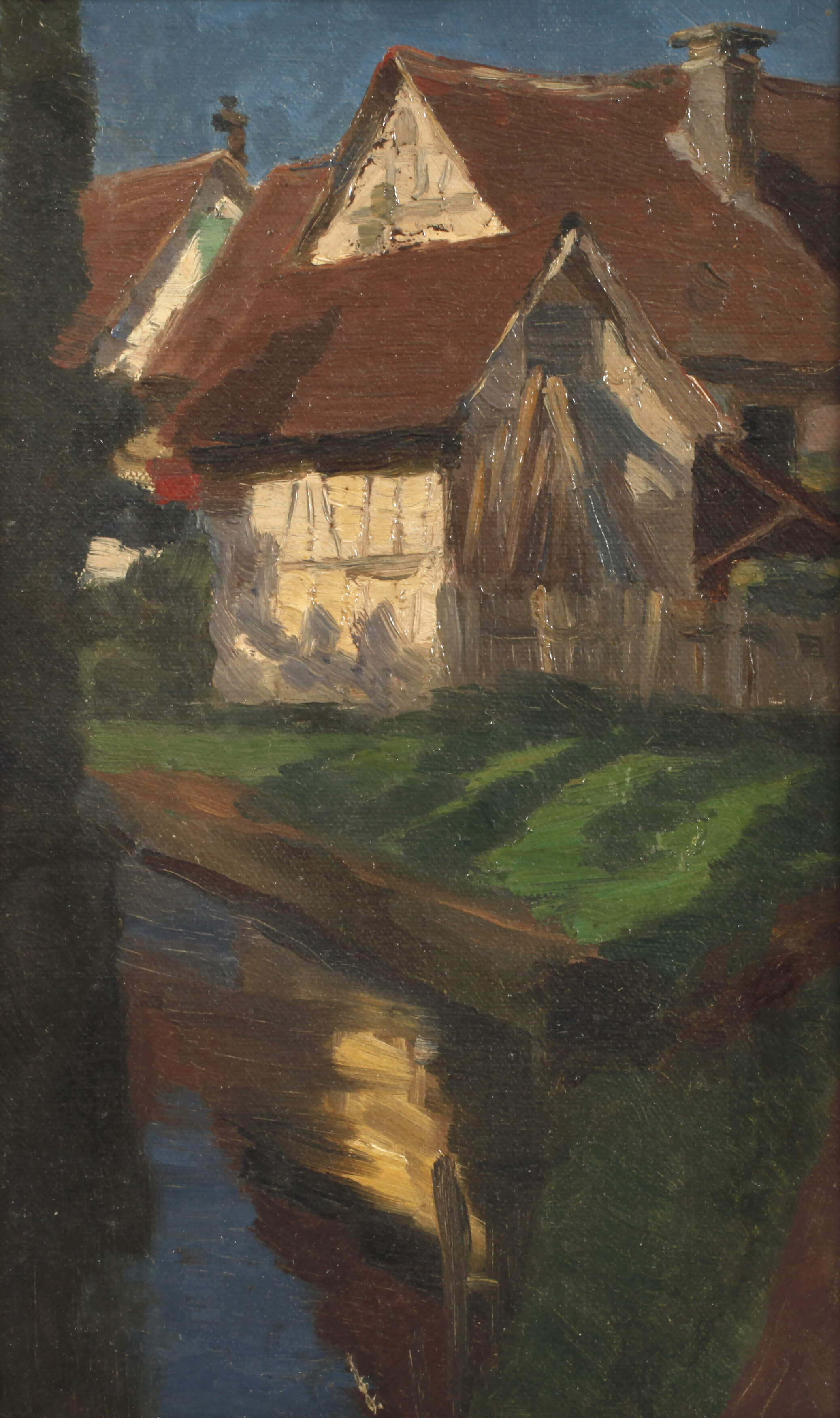 Paul Wilh. Keller-Reutlingen, attr., "Abendsonne"