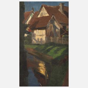 Paul Wilh. Keller-Reutlingen, attr., "Abendsonne"