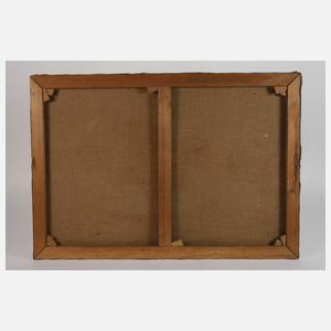 Erwin Kettemann, "Winterabend in Lech"