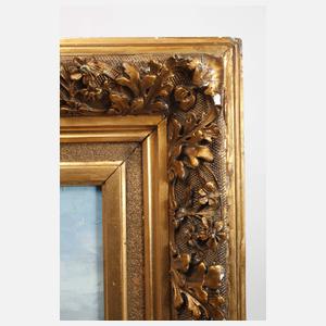 Georges Lapchine, Fischerboote vor Stadtkulisse