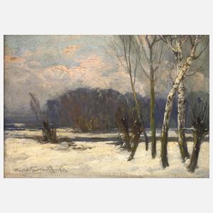 Carl Müller-Tenckhoff, Winterlandschaft