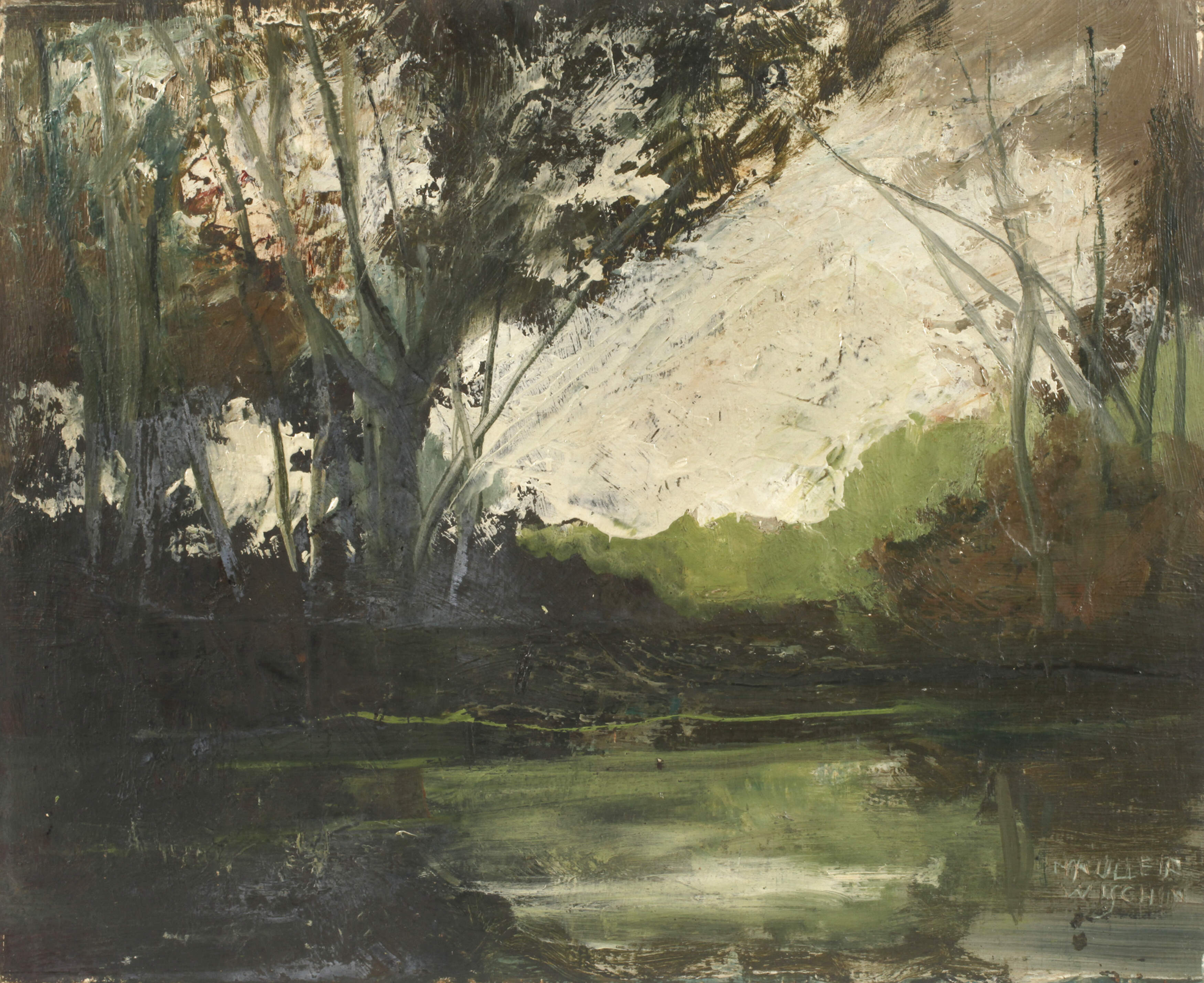 Anton Müller-Wischin, Am Waldsee