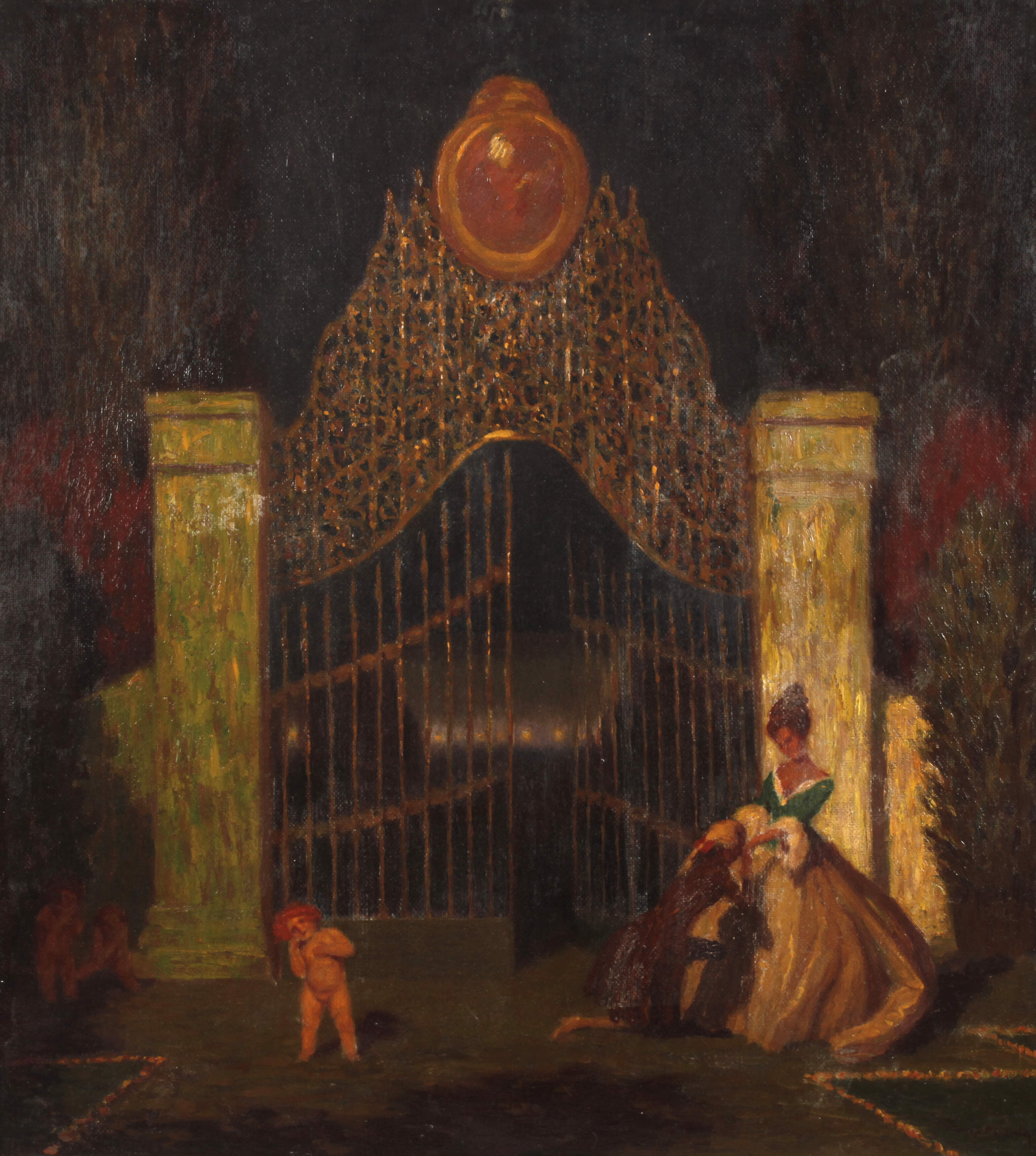 Hanns Pellar, Abend am Parktor