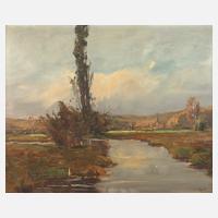 G. Rau, Sommerliche Flusslandschaft111