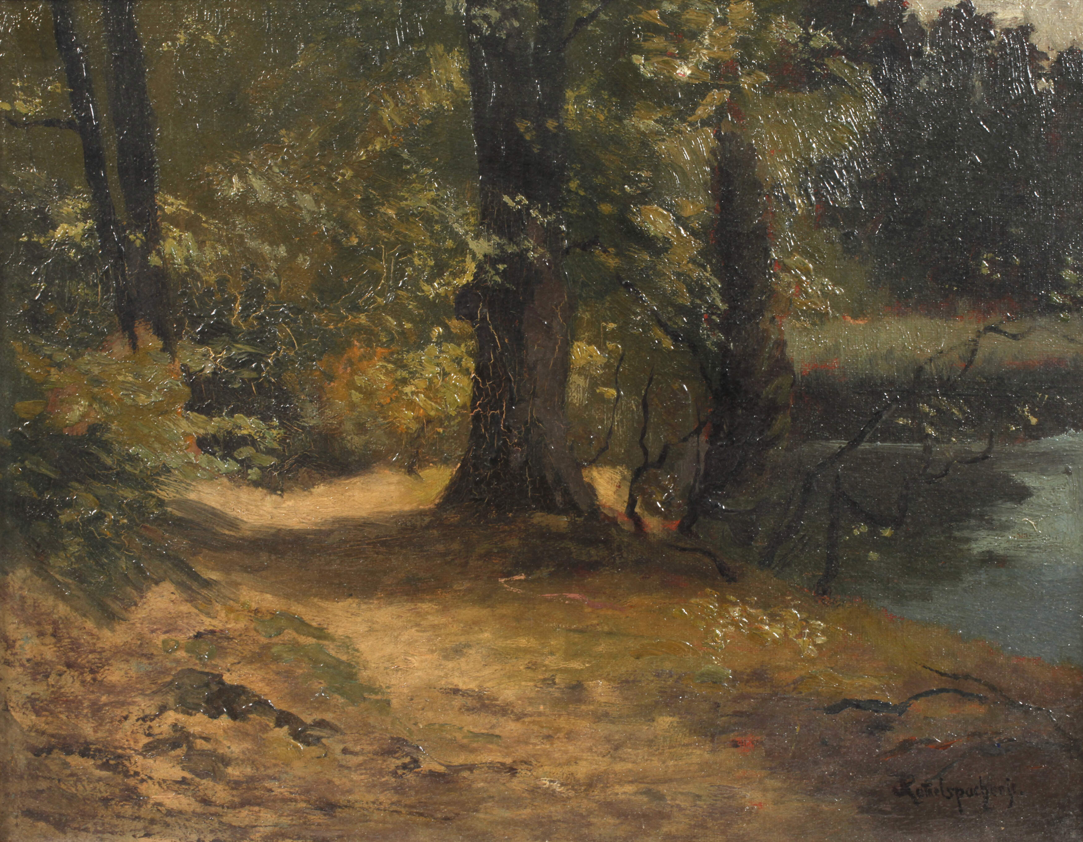 Josef Rummelspacher, "Birken am Twernsee"