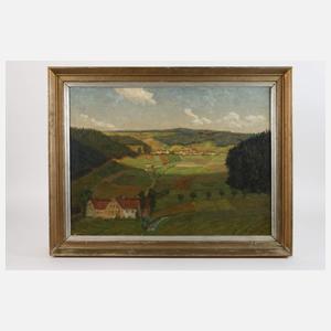 Willy Schaller, attr., "Fränkische Landschaft bei Nürnberg"