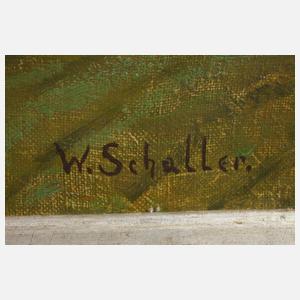 Willy Schaller, attr., "Fränkische Landschaft bei Nürnberg"