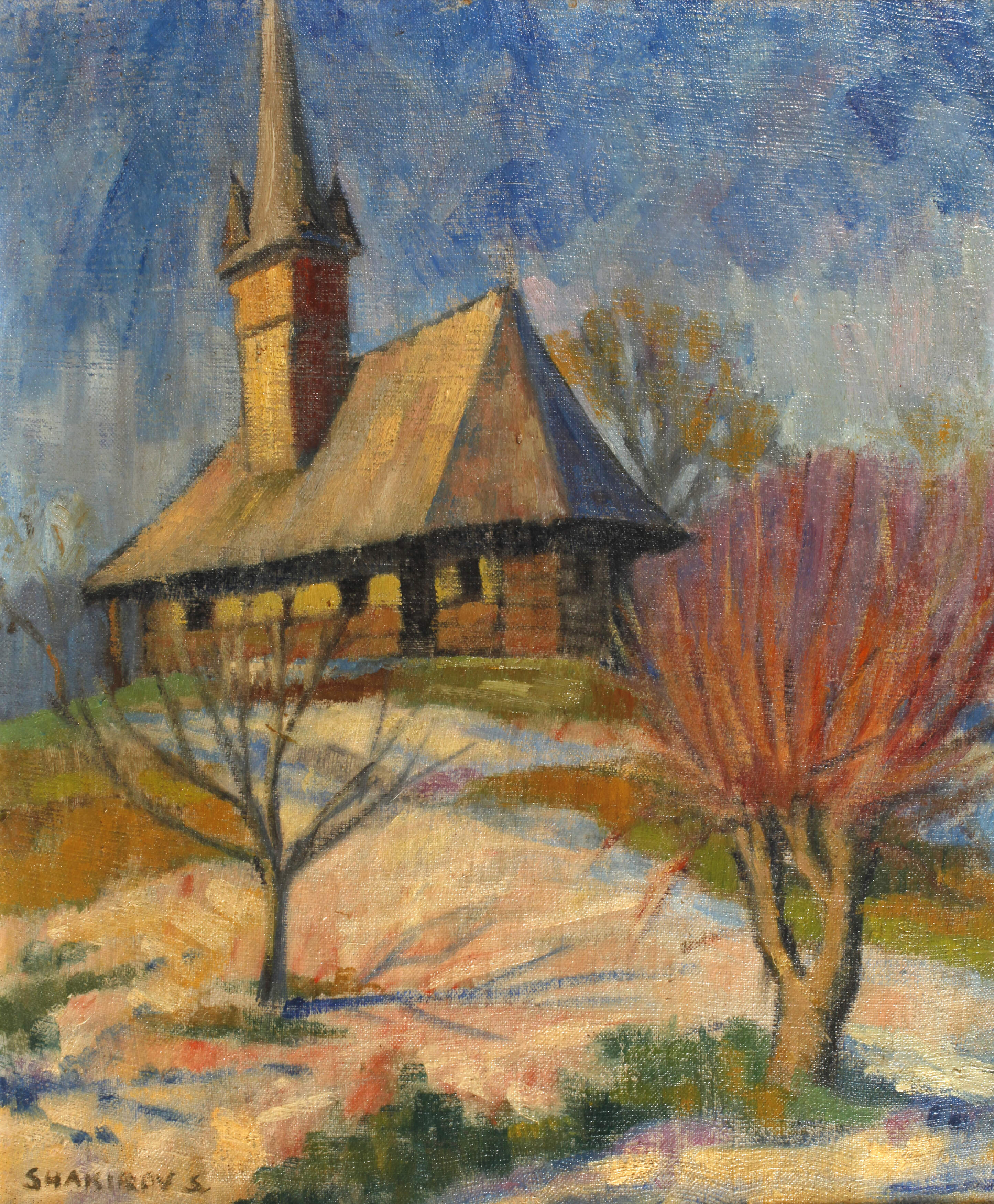 Sebastian Shakirov, Dorfkirche in Baia Mare