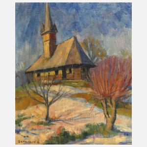 Sebastian Shakirov, Dorfkirche in Baia Mare