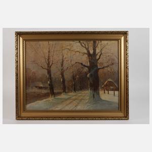 Franz Waldegg, attr., Winterlandschaft