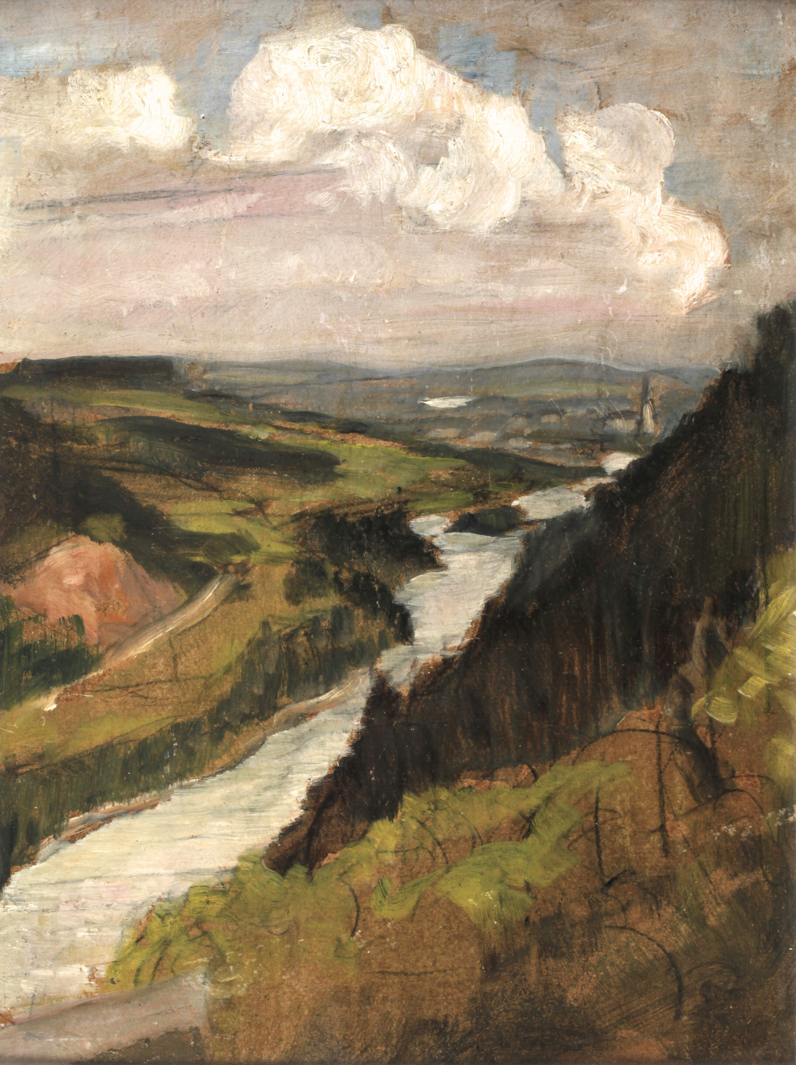 Rudolf Wimmer, attr., Landschaftsstudie
