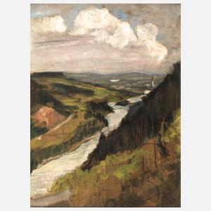 Rudolf Wimmer, attr., Landschaftsstudie