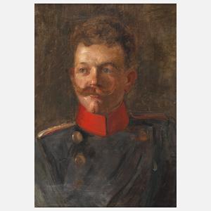 Soldatenportrait 1. Weltkrieg