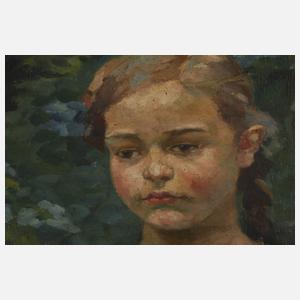 Das Mädchen mit dem Blumenkorb