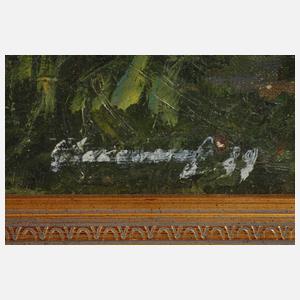 Paar russische impressionistische Landschaften