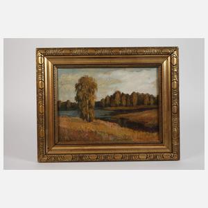 Paar russische impressionistische Landschaften