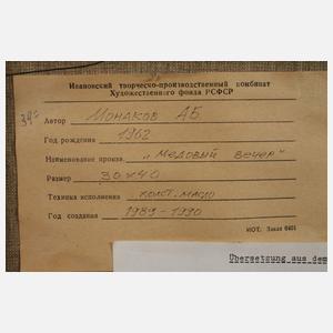 Paar russische impressionistische Landschaften