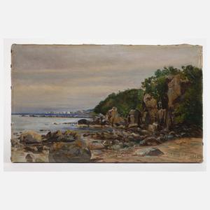 Die Helligdomsklippen in Rø auf Bornholm