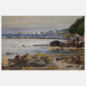 Die Helligdomsklippen in Rø auf Bornholm