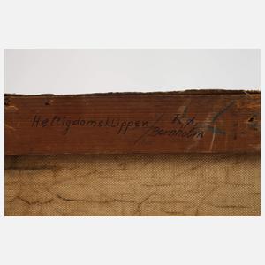 Die Helligdomsklippen in Rø auf Bornholm