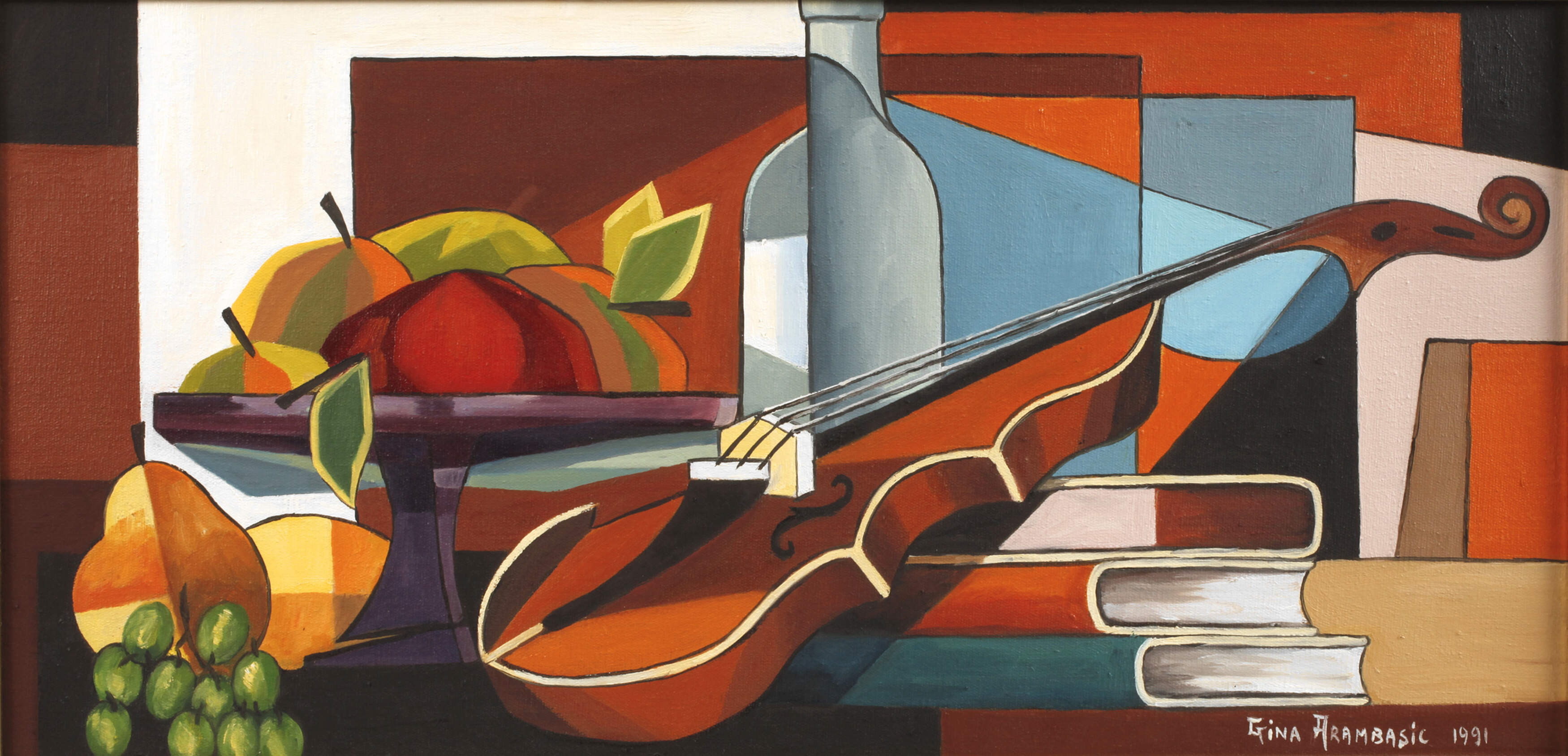 Gina Arambasic, Stillleben mit Violine