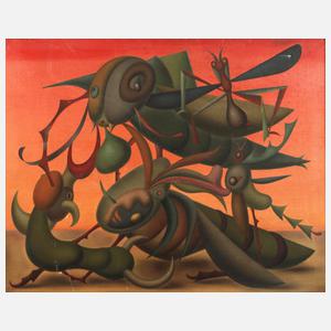 Pierre Demaria, Surrealistische Komposition