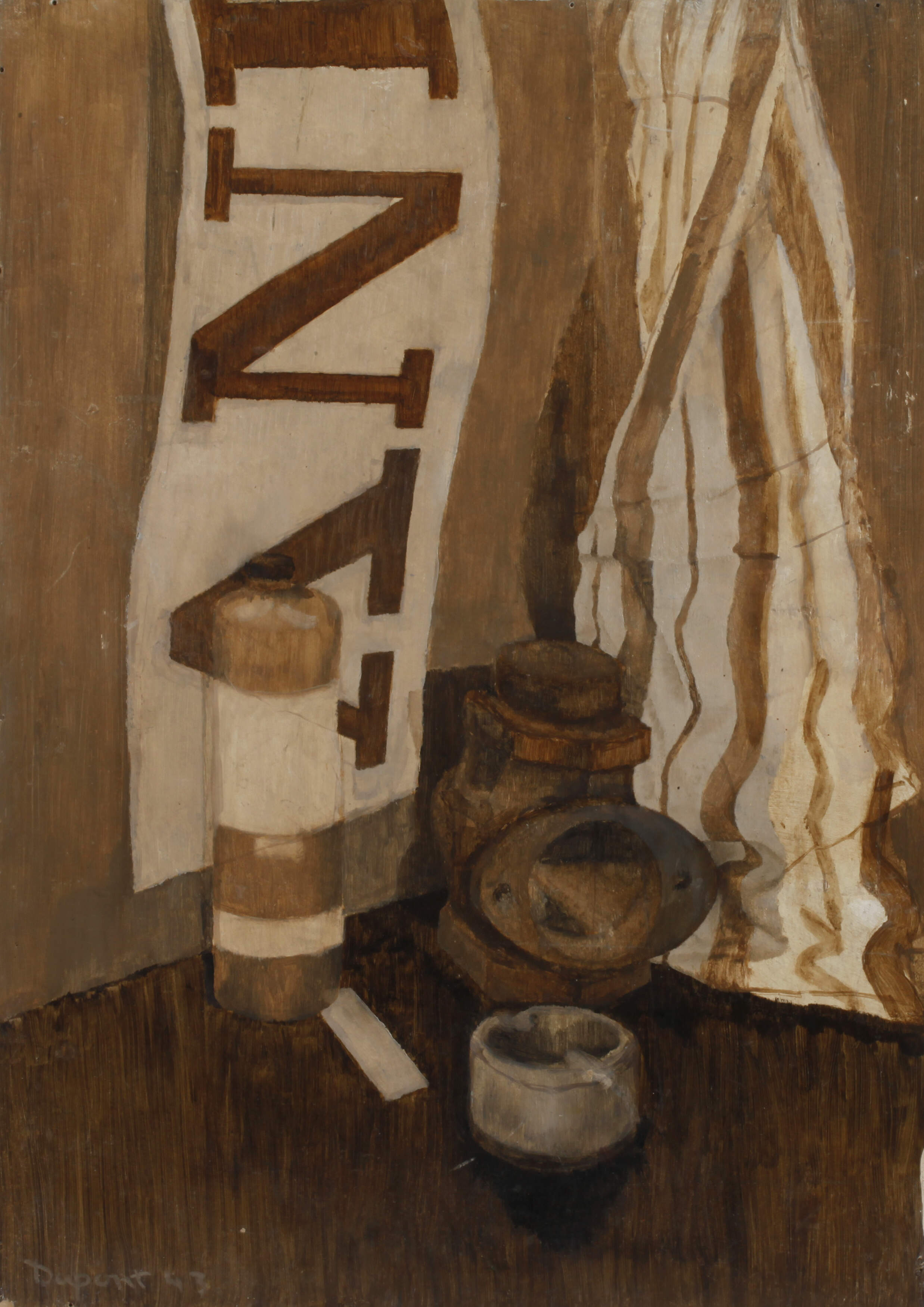 Jacques Dupont, attr., Stillleben mit Aschenbecher