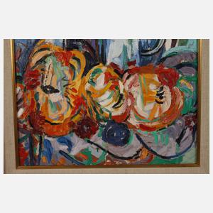 Juliusz Joniak, attr., Expressives Stillleben