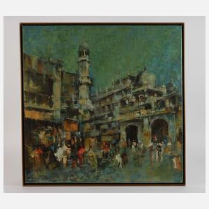 Nizu, Orientalische Stadtansicht