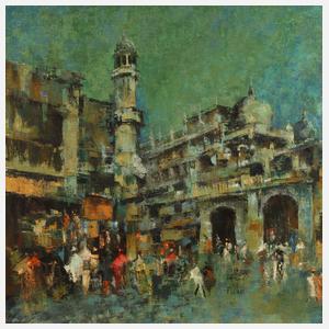 Nizu, Orientalische Stadtansicht