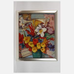 Albert Schellerer, "Stilleben mit Kallas"