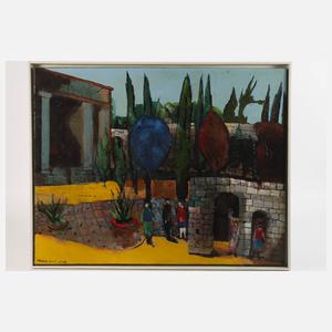 Dieter Weidenbach, "Musikanten im Garten"