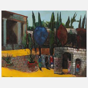 Dieter Weidenbach, "Musikanten im Garten"