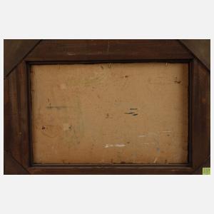 Henschel, Expressionistische Landschaft mit Boot