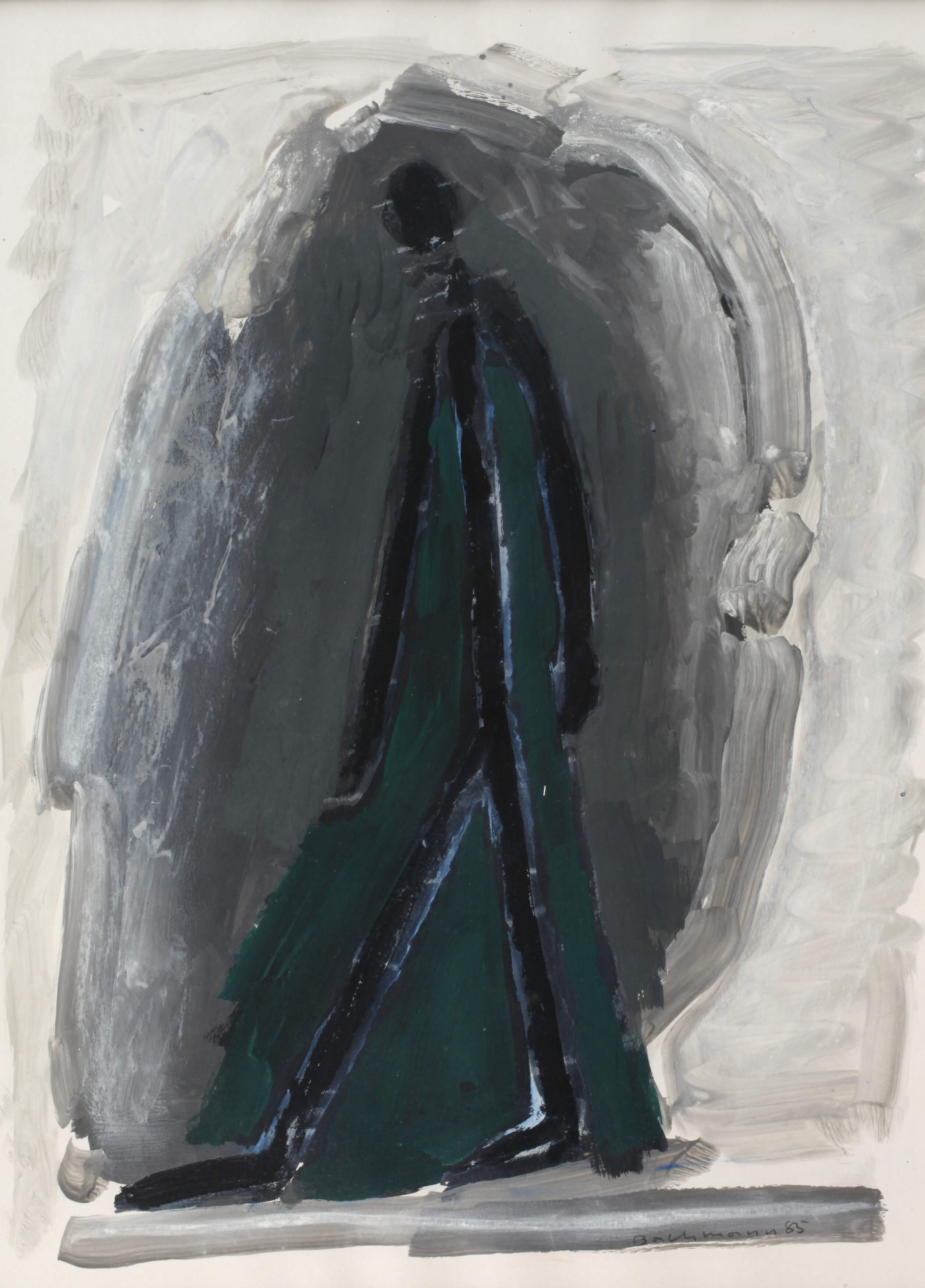 Hermann Bachmann, Schreitender