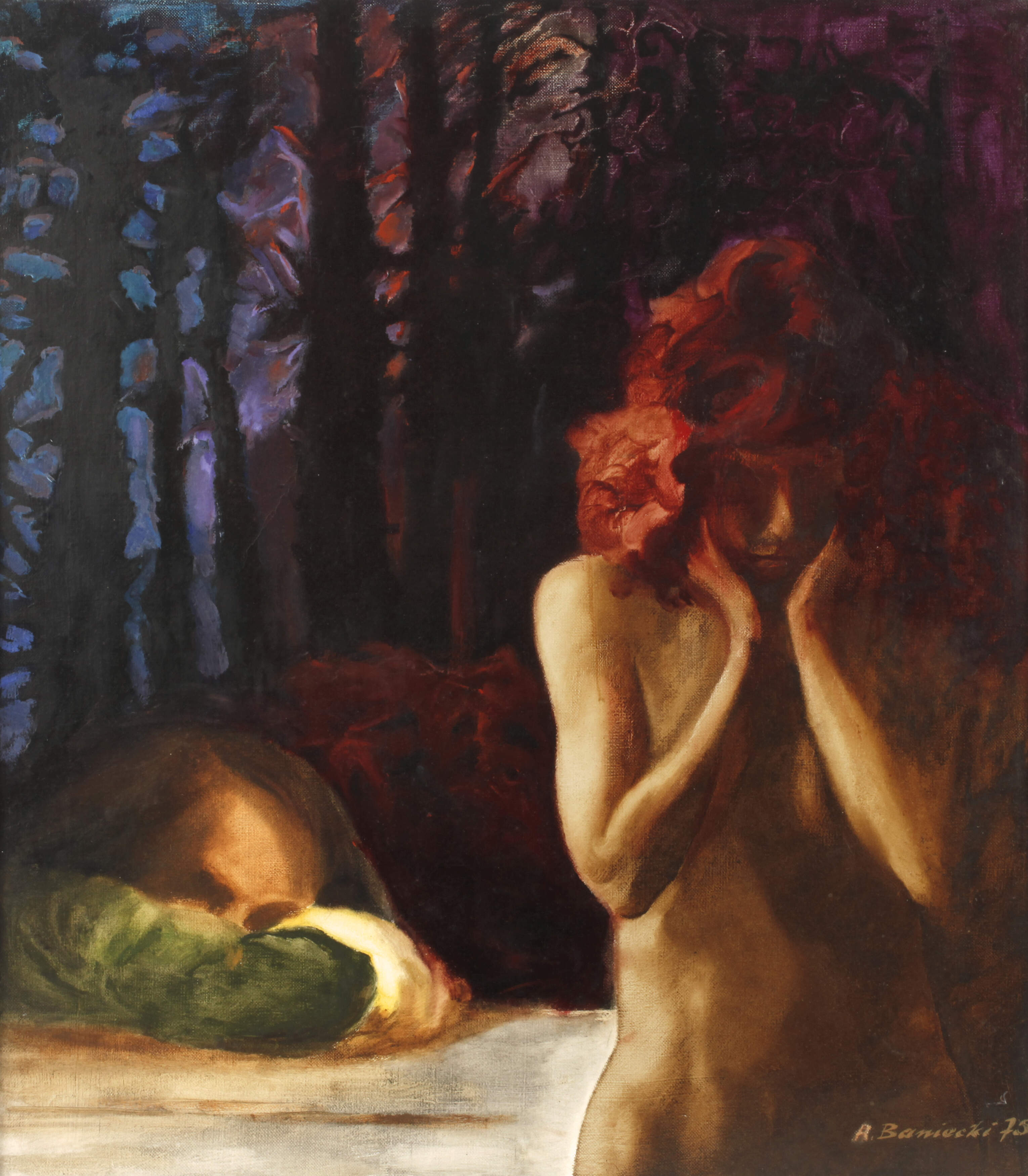 Baniecki, Nächtliche Episode im Wald