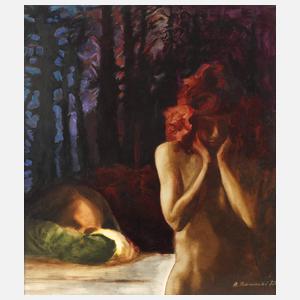 Baniecki, Nächtliche Episode im Wald