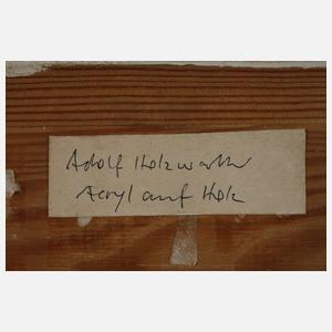 Adolf Holzwarth, Abstraktion