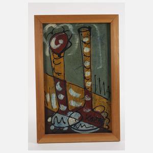 Bohumil Kecir, attr., Vier Gemälde