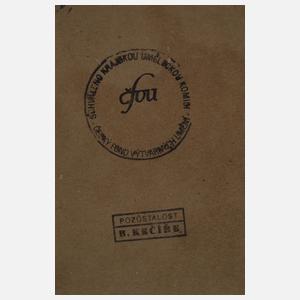 Bohumil Kecir, attr., Vier Gemälde