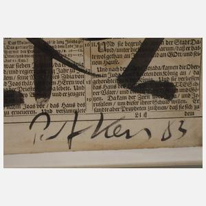 Peter Keil, Portrait auf Bibelseite