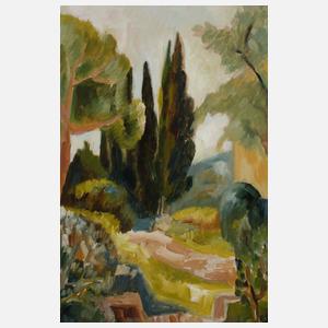 Mediterrane Landschaft