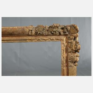 Barocker Goldstuckrahmen