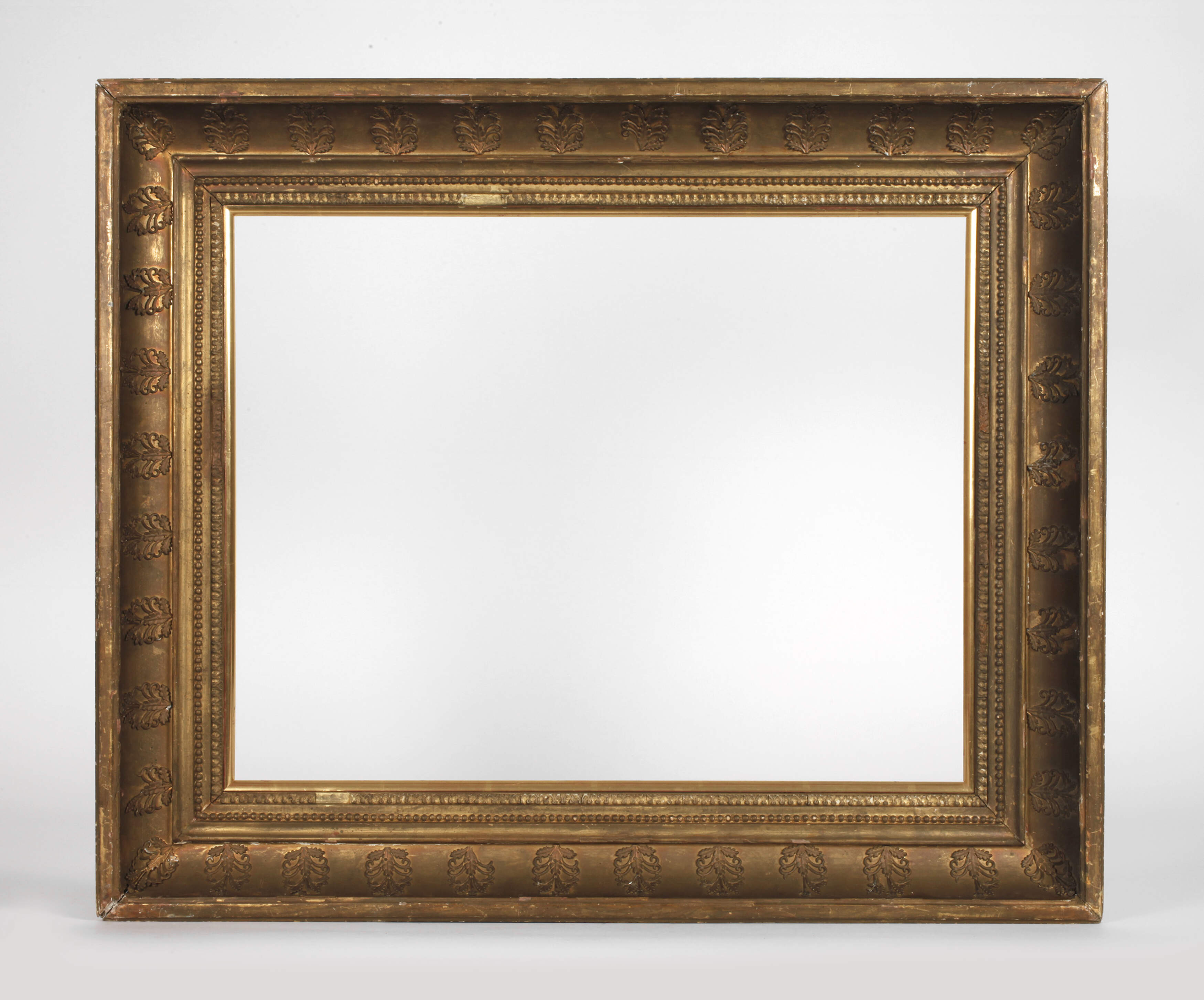 Empirerahmen mit Zinnauflagen