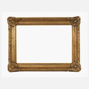 Goldstuckrahmen Spätbiedermeier