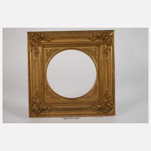 Paar Tondorahmen Spätbiedermeier