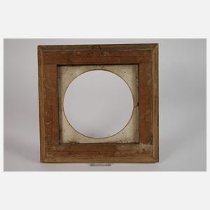 Paar Tondorahmen Spätbiedermeier