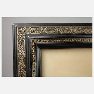 Zwei Lackleisten Historismus